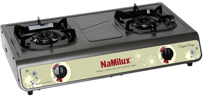Bếp gas đôi Namilux NA-702AFM - Hàng chính hãng
