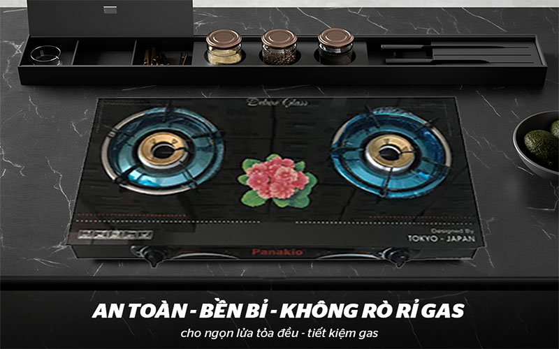 Bếp gas đôi Panakio PA-73 - Hàng chính hãng