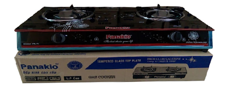 Bếp gas đôi Panakio PA-74 - Hàng chính hãng