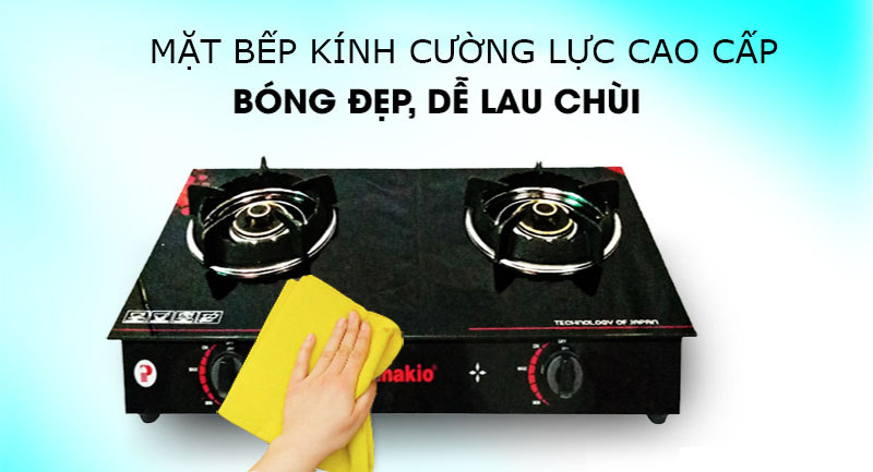 Bếp gas đôi Panakio PKG-780I(KG) - Hàng chính hãng