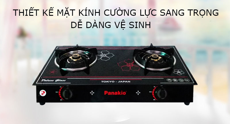 Bếp gas đôi Panakio PKG-780SJ - Hàng chính hãng