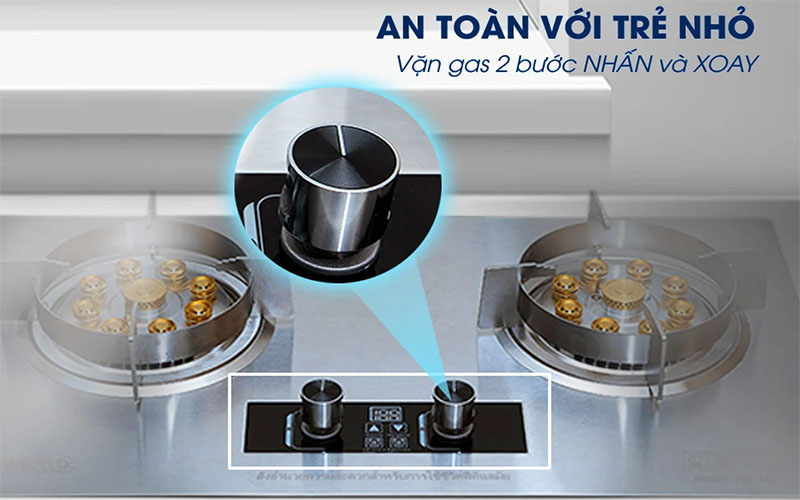 Bếp gas đôi Panworld PW-1422 - Hàng chính hãng