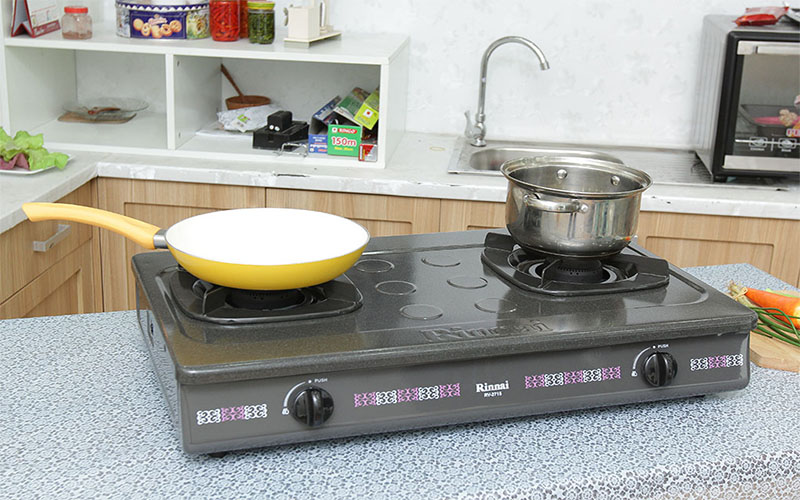 Bếp gas đôi Rinnai RV-2715G