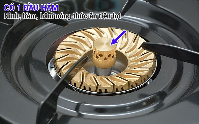 Bếp gas đôi Rinnai RV-7DOUBLE GLASS (SP) - Hàng chính hãng