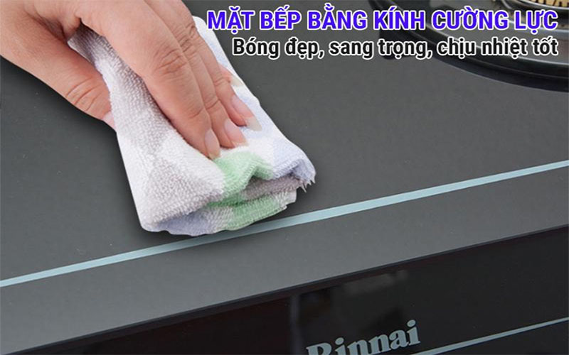 Bếp gas đôi Rinnai RV-7DOUBLE GLASS (SP) - Hàng chính hãng