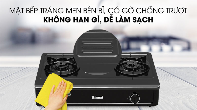 Bếp gas đôi Rinnai RV-A271B(EB) - Hàng chính hãng