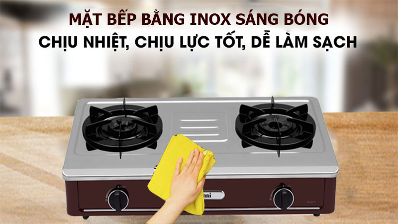 Bếp gas đôi Rinnai RV-A271R(S) - Hàng chính hãng