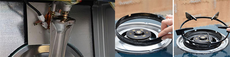 Bếp gas đôi Sakura SA-690GB - Hàng chính hãng