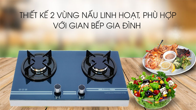 Bếp gas đôi Sanko G-Cooker IG - Hàng chính hãng