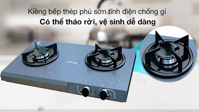 Bếp gas đôi Sanko G-Cooker 9YG - Hàng chính hãng