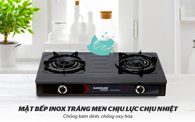 Bếp gas đôi Sunhouse Mama MMB0982 - Hàng chính hãng