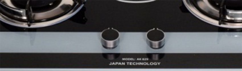 Bếp gas đôi âm kính Akaco AK-829 - Hàng chính hãng