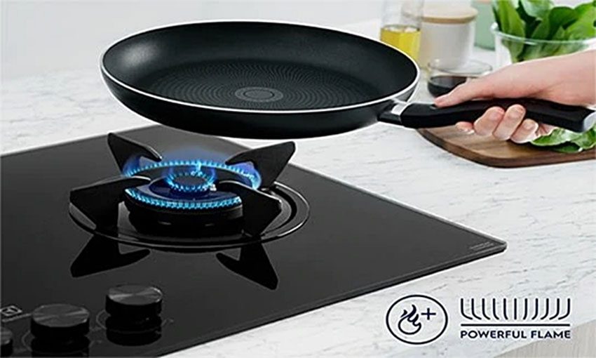 Bếp gas đôi âm kính Electrolux EHG7230BE - Hàng chính hãng