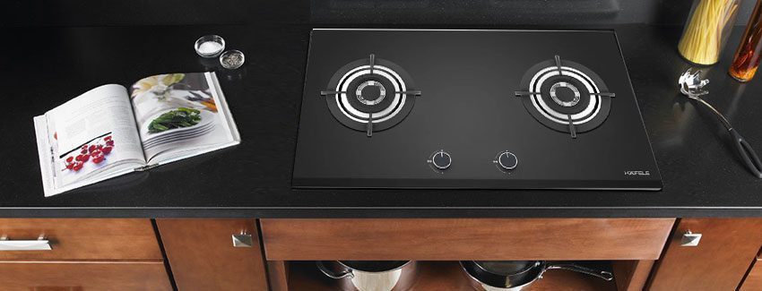 Bếp gas đôi âm kính Hafele HC-G782A - Hàng chính hãng