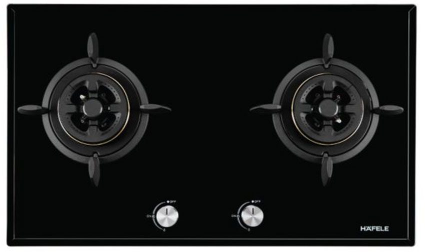 Bếp gas đôi âm kính Hafele HC-G802C - Hàng chính hãng