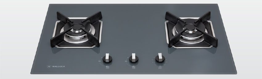 Bếp gas đôi âm kính Malloca AS 9602DG