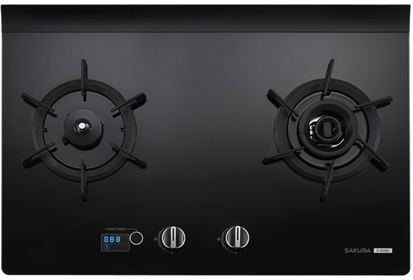 Bếp gas đôi âm kính Sakura G-2928G - Hàng chính hãng