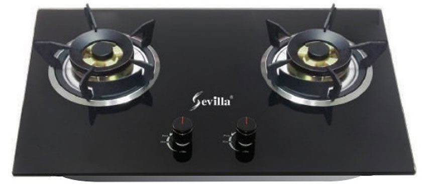 Bếp gas đôi âm kính Sevilla SV-302