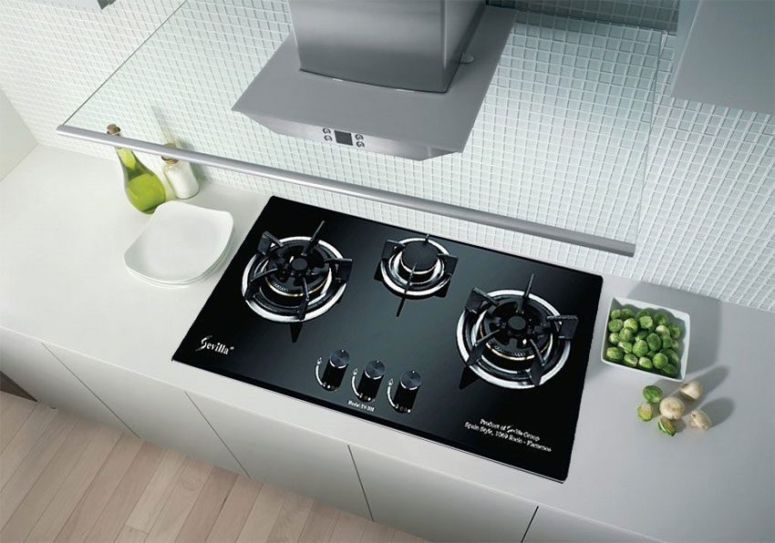 Bếp gas đôi âm kính Sevilla SV-738 - Hàng chính hãng