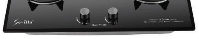Bếp gas đôi âm kính Sevilla SV-808 - Hàng chính hãng