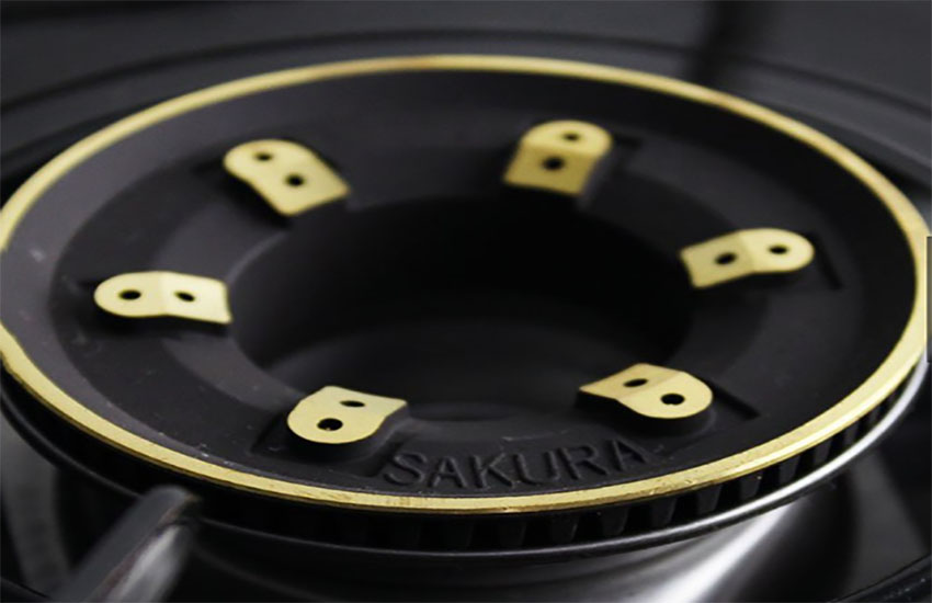 Bếp gas đôi dương Sakura SA-628T - Hàng chính hãng