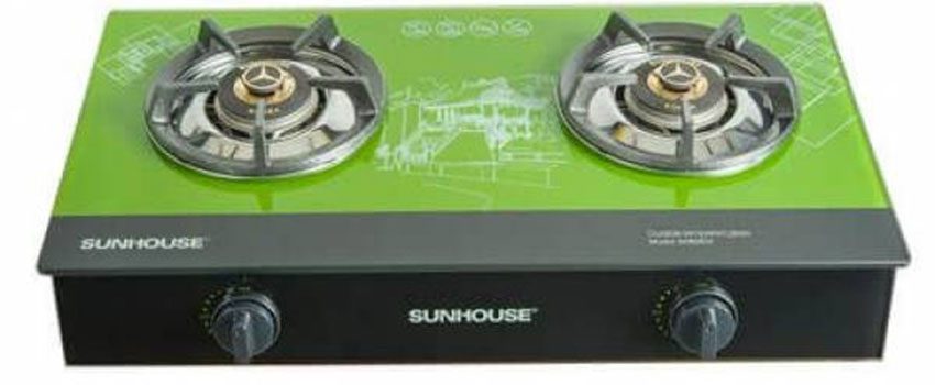 Bếp gas đôi dương kính Sunhouse SHB0612 - Hàng chính hãng