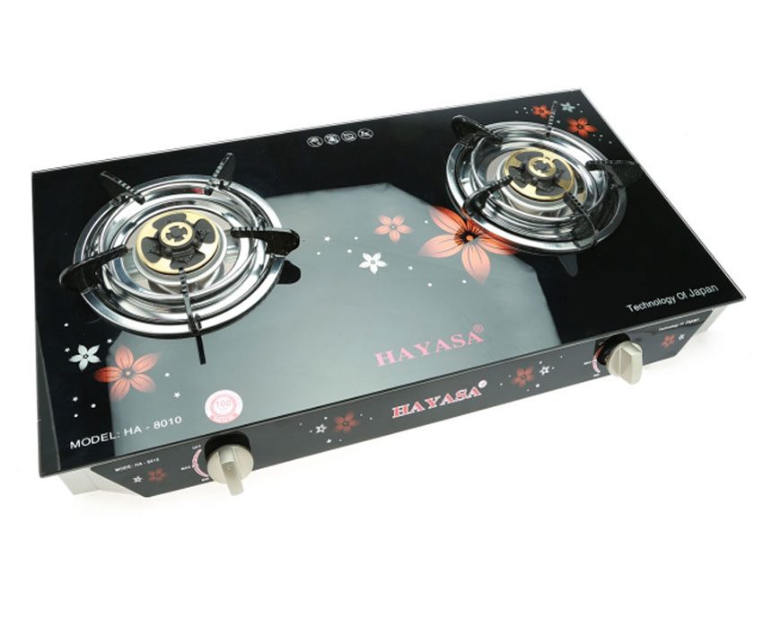 Bếp gas đôi Hayasa HA-8010 - Hàng chính hãng