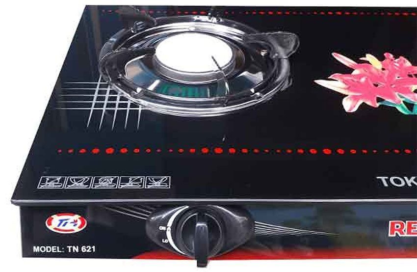 Nút xoay của bếp gas đôi hồng ngoại Redhome TN-621