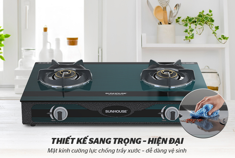 Bếp gas dương Sunhouse SHB3339SG - Hàng chính hãng