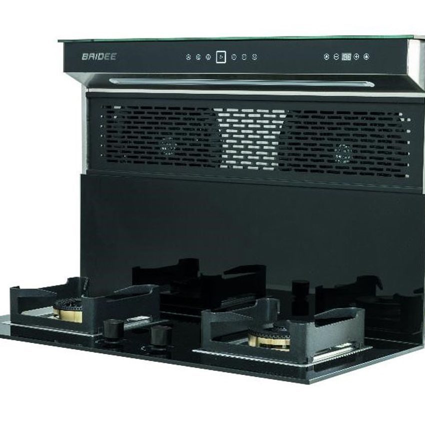 Bếp gas đôi tích hợp hút mùi Baidee EA9-10