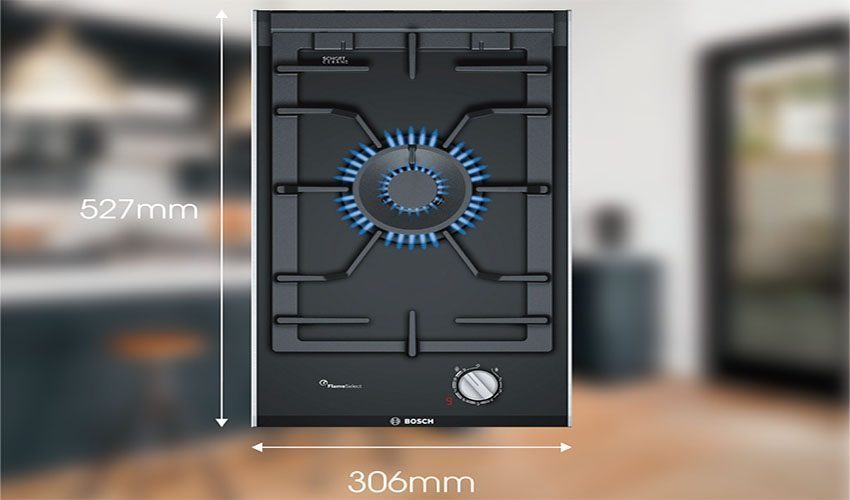 Bếp gas domino Bosch PRA3A6D70 - Hàng chính hãng