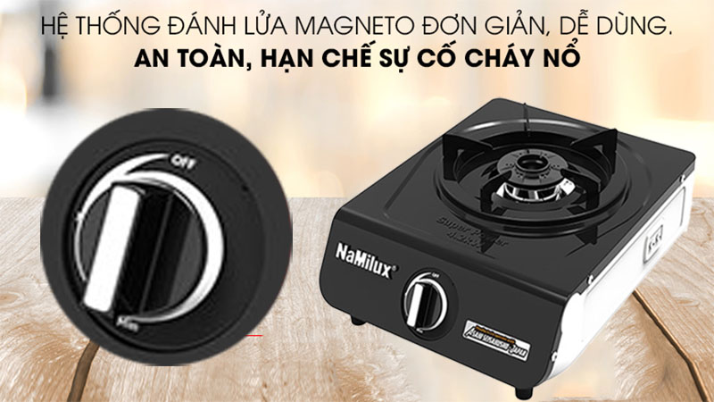Bếp gas đơn Namilux SM3163APF - Hàng chính hãng