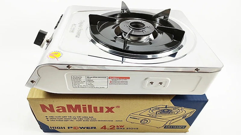 Bếp gas đơn Namilux SM3163APS - Hàng chính hãng