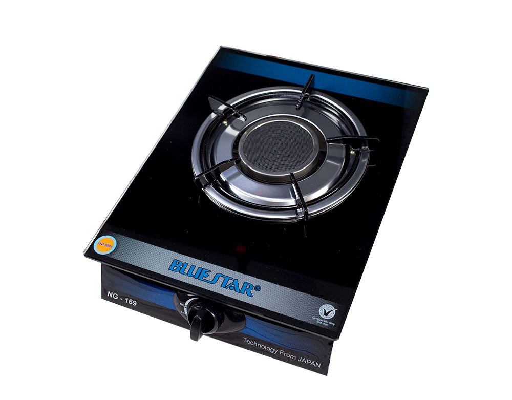 Bếp gas đơn hồng ngoại Bluestar NG-169 - Điếu gang - Hàng chính hãng