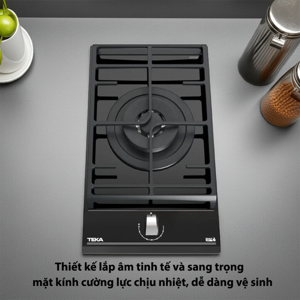 Bếp gas đơn lắp âm Teka COCINA-GZC-31339-XBD-BK - Hàng chính hãng