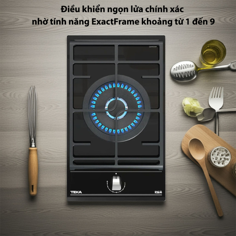 Bếp gas đơn lắp âm Teka COCINA-GZC-31339-XBD-BK - Hàng chính hãng