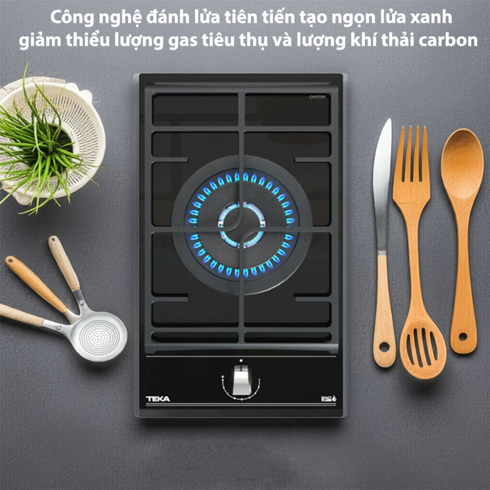Bếp gas đơn lắp âm Teka COCINA-GZC-31339-XBD-BK - Hàng chính hãng