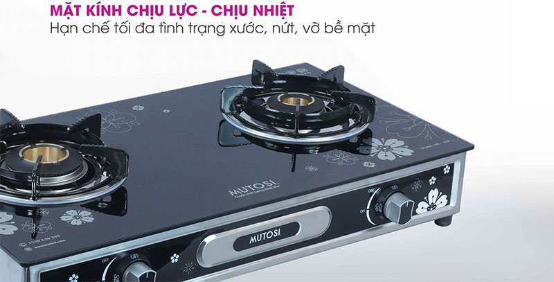 Bếp gas dương Mutosi MG-36B - Hàng chính hãng