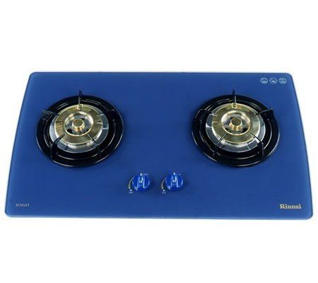 Bếp gas âm Rinnai RB-2GV(BL) - Đánh lửa IC - Hàng chính hãng