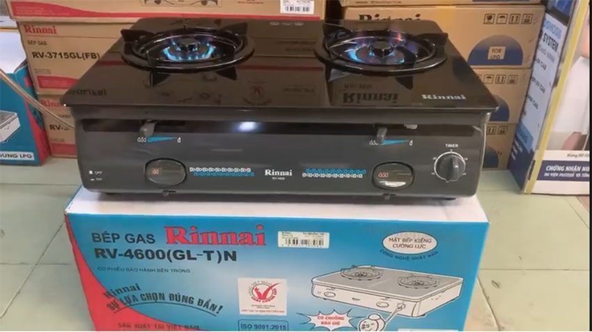 Bếp gas dương Rinnai RV-4600GLT(N)