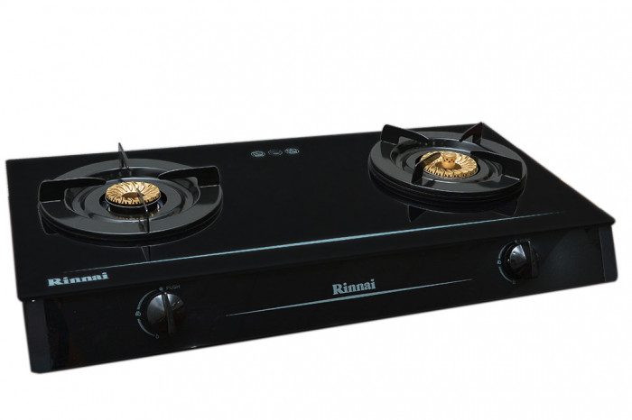 Bếp gas Rinnai RV-7Double Glass(L)