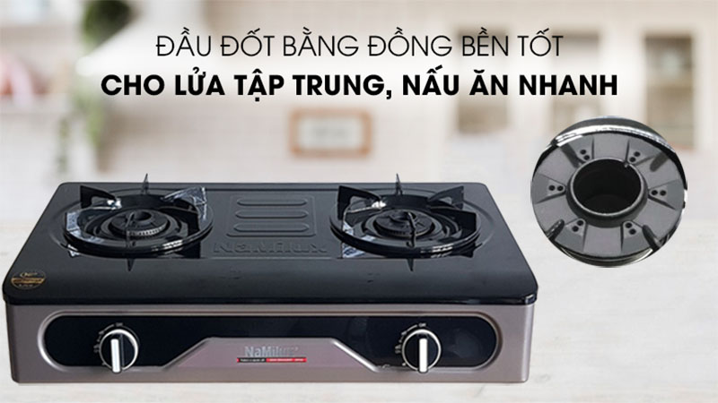 Bếp gas dương đôi Namilux DL2063APF - Hàng chính hãng