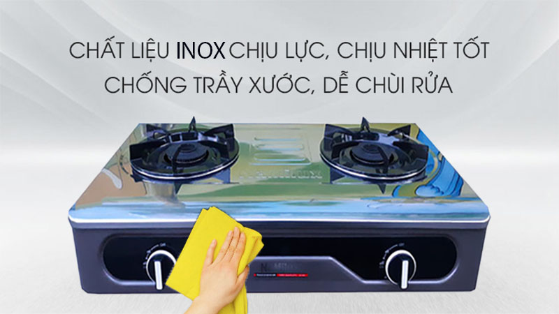 Bếp gas dương đôi Namilux DL2063APS - Hàng chính hãng