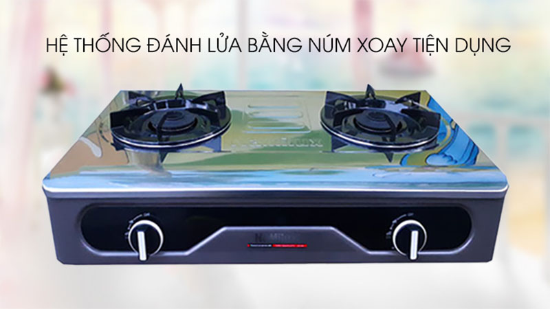 Bếp gas dương đôi Namilux DL2063APS - Hàng chính hãng