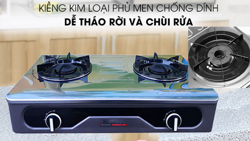 Bếp gas dương đôi Namilux DL2063APS - Hàng chính hãng
