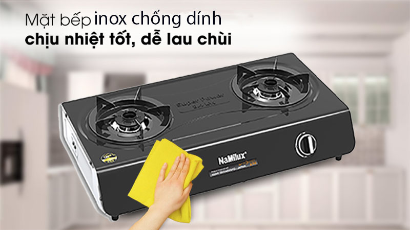 Bếp gas đôi dương Namilux DL2163APF - Hàng chính hãng