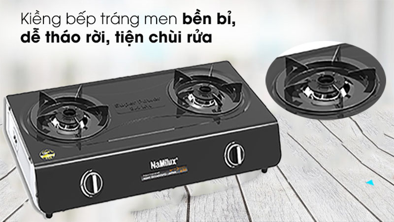 Bếp gas đôi dương Namilux DL2163APF - Hàng chính hãng