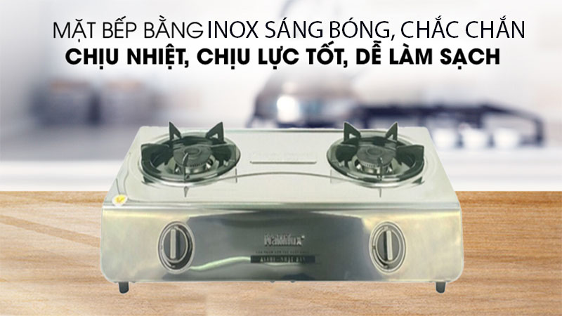 Bếp gas dương đôi Namilux DL2163APS - Hàng chính hãng