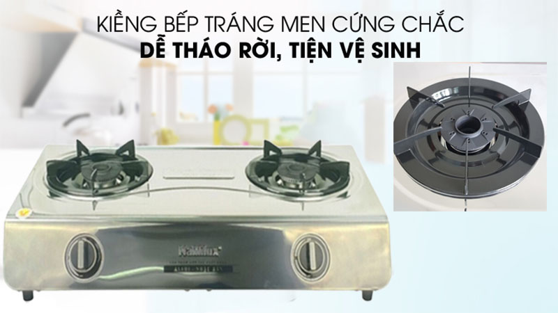 Bếp gas dương đôi Namilux DL2163APS - Hàng chính hãng