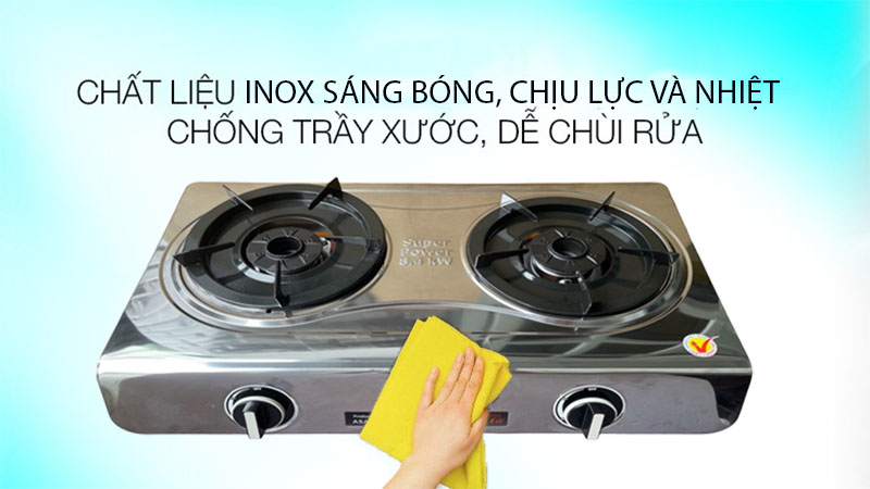 Bếp gas dương đôi Namilux DS2163APS - Hàng chính hãng
